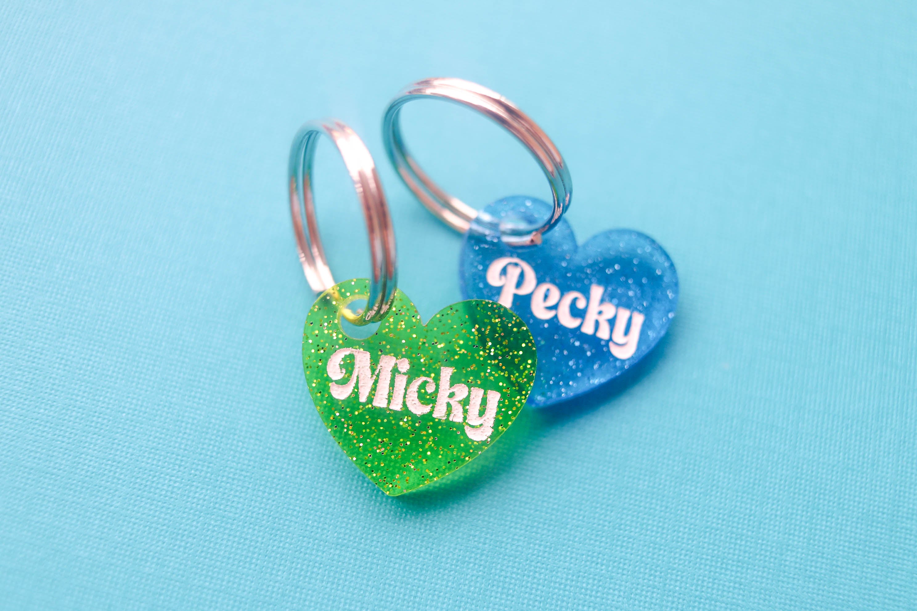 Heart Jelly Pet Tag