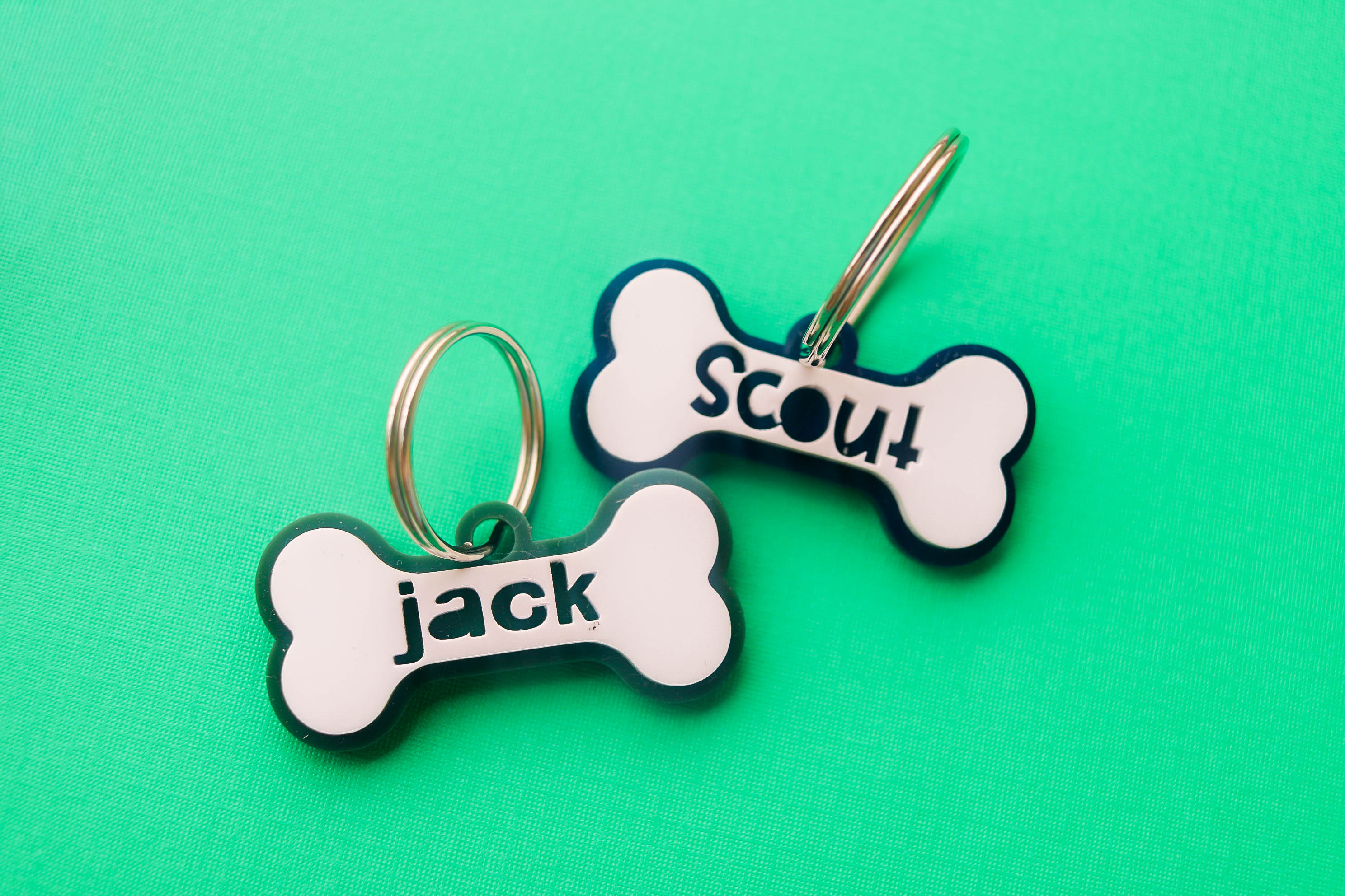 Bone Shaped Tag