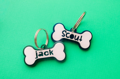 Bone Shaped Tag