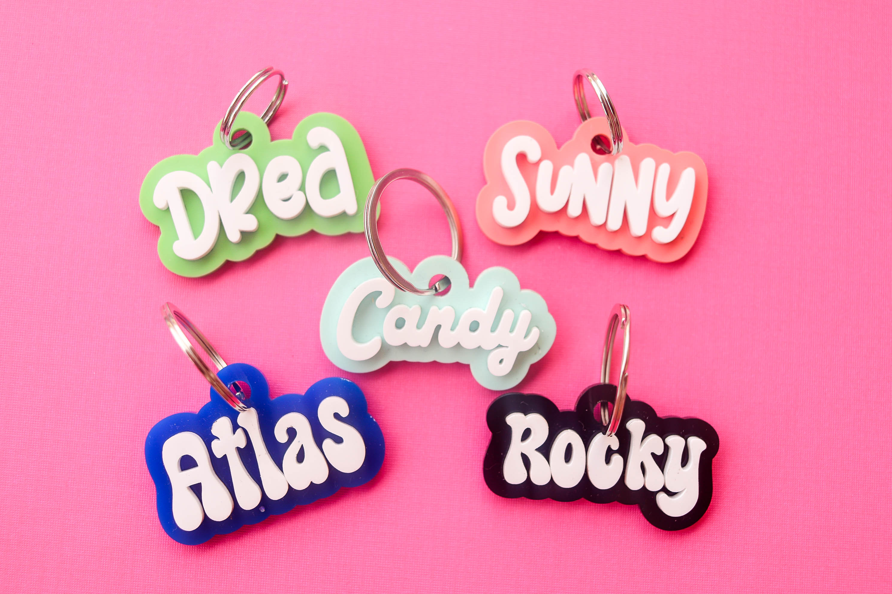Custom Name Pet Tag